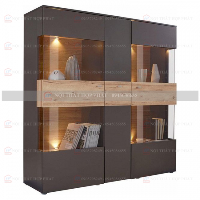 Tủ Rượu Trang Trí Gỗ Đẹp TRG003